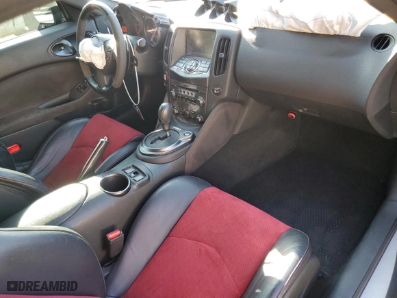 2019 Nissan 370Z Coupe with VIN JN1AZ4EH5KM421047, listed as a Copart auction lot 67577634 with 74711 miles and Salvage Title. Bid and sale history available at carsss.com. Image 8.