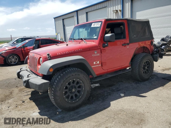 2007 Jeep Wrangler X with VIN 1J4FA241X7L111017, listed as a Copart auction lot 58871815 with 118,566 mi miles and Salvage title. Bid and sale history available at DreamBid. Image 1.