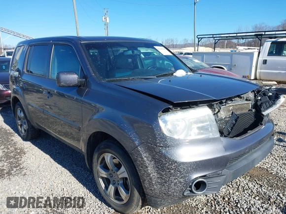 2015 Honda Pilot EX-L with VIN 5FNYF4H52FB070456, listed as a IAAI auction lot 41247639 with 182,998 mi miles and . Bid and sale history available at carsss.com. Image 1.