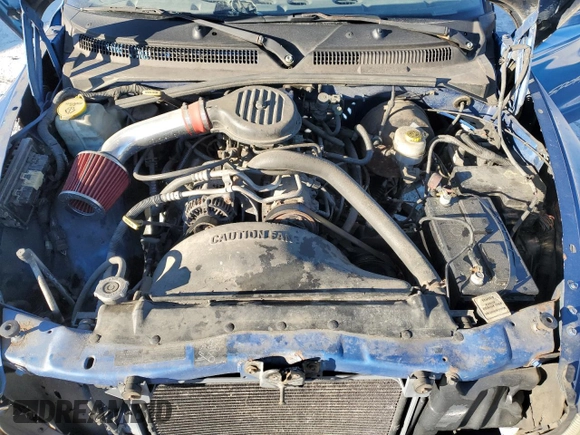 1999 Dodge Dakota SLT with VIN 1B7GL22X5XS321879, listed as a Copart auction lot 84015834 with 210,252 mi miles and Salvage Title. Bid and sale history available at carsss.com. Image 12.