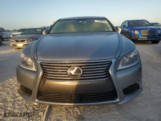 2017 Lexus LS with VIN JTHBL5EF5H5144909, listed as a Copart auction lot 76586544 with 0 mi miles and Non Repairable. Bid and sale history available at carsss.com. Image 5.