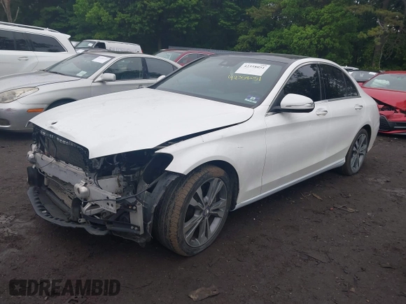 2017 Mercedes-Benz C 300 with VIN WDDWF4KBXHR253385, listed as a IAAI auction lot 42358051 with 87,385 mi miles and . Bid and sale history available at DreamBid. Image 2.