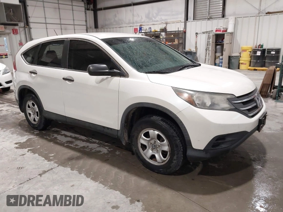 2014 Honda CR-V LX with VIN 5J6RM3H34EL011837, listed as a IAAI auction lot 41925559 with 127,936 mi miles. Bid and sale history available at carsss.com. Image 1.