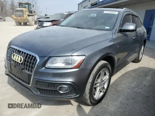 2015 Audi Q5 Premium Plus with VIN WA1DGAFP7FA085584, listed as a Copart auction lot 47444634 with 137,721 mi miles and Salvage Title. Bid and sale history available at carsss.com. Image 1.