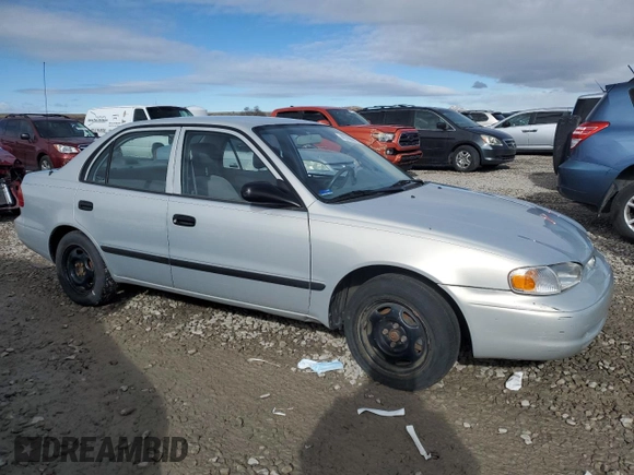 1999 Chevrolet Prizm z VIN 1Y1SK5280XZ407854, wystawiony jako Copart lot #45706915 z przebiegiem Nie podano mil oraz Szkoda całkowita • Salvage title. Historia ofert i sprzedaży dostępna na DreamBid. Obrazek 4.