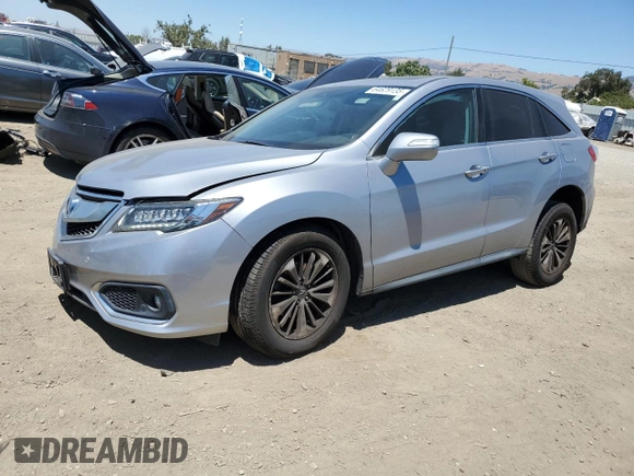 2018 Acura RDX Advance with VIN 5J8TB4H74JL001735, listed as a Copart auction lot 64629135 with 87,235 mi miles and Salvage title. Bid and sale history available at DreamBid. Image 1.