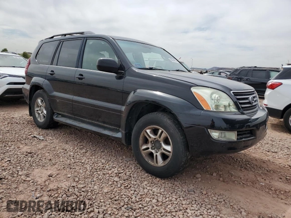 2006 Lexus GX 470 with VIN JTJBT20X860105383, listed as a Copart auction lot 50634995 with 224,450 mi miles and Clean Title. Bid and sale history available at carsss.com. Image 4.