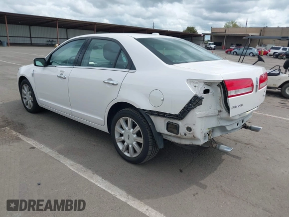 2010 Lincoln MKZ with VIN 3LNHL2GC9AR655745, listed as a IAAI auction lot 41985635 with 134,287 mi miles. Bid and sale history available at carsss.com. Image 3.