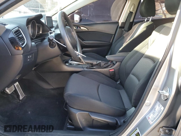 2016 Mazda 3 i Sport with VIN 3MZBM1K77GM261885, listed as a Copart auction lot 47854805 with 94,994 mi miles and Salvage Title. Bid and sale history available at DreamBid. Image 7.