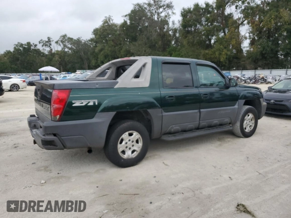 2003 Chevrolet Avalanche with VIN 3GNEK13T83G160677, listed as a Copart auction lot 79468734 with Not Provided miles and Clean Title. Bid and sale history available at DreamBid. Image 3.