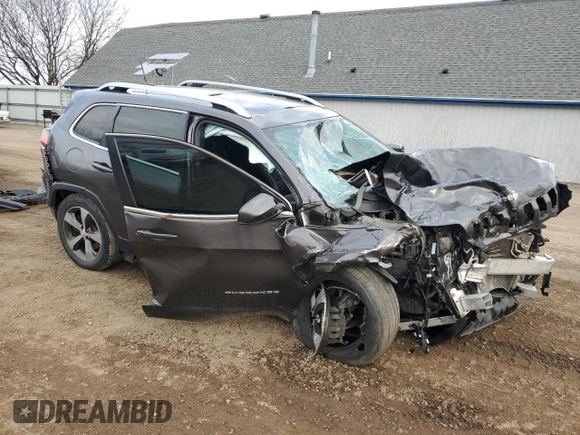 2019 Jeep Cherokee Limited z VIN 1C4PJMDX4KD268670, wystawiony jako Copart lot #49652705 z przebiegiem 113 248 mil mil oraz Czysty tytuł • Clean title. Historia ofert i sprzedaży dostępna na DreamBid. Obrazek 4.