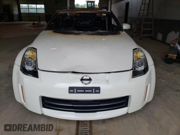 2008 Nissan 350Z Enthusiast with VIN JN1BZ36A18M850792, listed as a Copart auction lot 57545724 with Not Provided miles and Salvage Title. Bid and sale history available at DreamBid. Image 5.