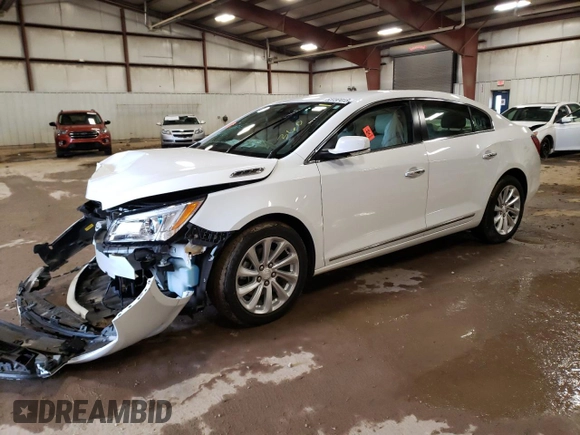2016 Buick LaCrosse Leather with VIN 1G4GB5G38GF286348, listed as a Copart auction lot 52737415 with 0 mi miles and Clean Title. Bid and sale history available at carsss.com. Image 1.