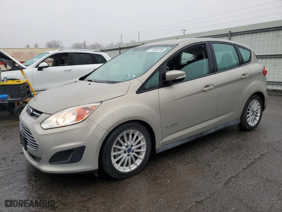 2015 Ford C-Max Hybrid SE with VIN 1FADP5AU3FL100103, listed as a Copart auction lot 51504245 with 29,147 mi miles and Salvage Title. Bid and sale history available at carsss.com. Image 1.