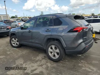 2020 Toyota RAV4 XLE with VIN 2T3W1RFV1LC034366, listed as a Copart auction lot 61774875 with 77,335 mi miles and Salvage title. Bid and sale history available at DreamBid. Image 2.