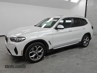 2024 BMW X3 xDrive30i with VIN 5UX53DP06R9V46500, listed as a Copart auction lot 53400455 with 31,285 mi miles and Clean Title. Bid and sale history available at carsss.com. Image 1.