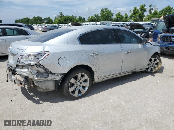 2010 Buick LaCrosse CXL with VIN 1G4GC5EGXAF202296, listed as a Copart auction lot 61000955 with Not provided miles and Salvage title. Bid and sale history available at DreamBid. Image 3.