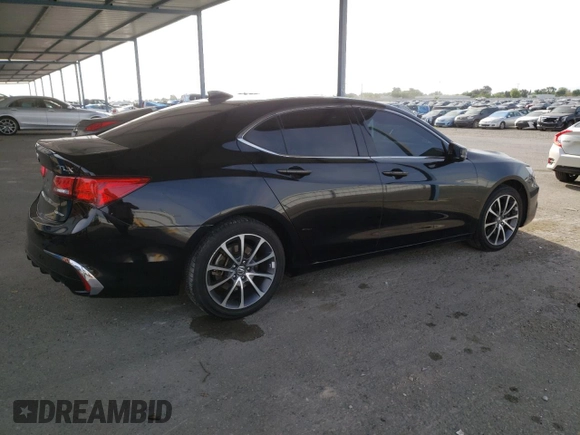 2018 Acura TLX z VIN 19UUB3F33JA000781, wystawiony jako Copart lot #53474335 z przebiegiem 88 155 mil mil oraz Szkoda całkowita • Salvage title. Historia ofert i sprzedaży dostępna na DreamBid. Obrazek 3.