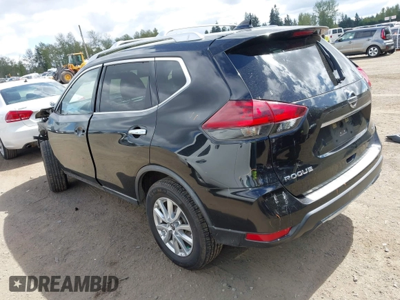 2018 Nissan Rogue SV with VIN KNMAT2MV5JP593778, listed as a IAAI auction lot 42086275 with 133,175 mi miles. Bid and sale history available at carsss.com. Image 3.