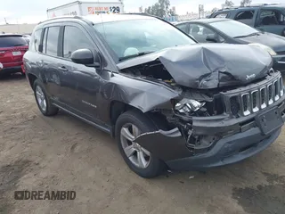 2014 Jeep Compass Sport with VIN 1C4NJCBB4ED789823, listed as a IAAI auction lot 41215251 with 152,709 mi miles. Bid and sale history available at carsss.com. Image 1.