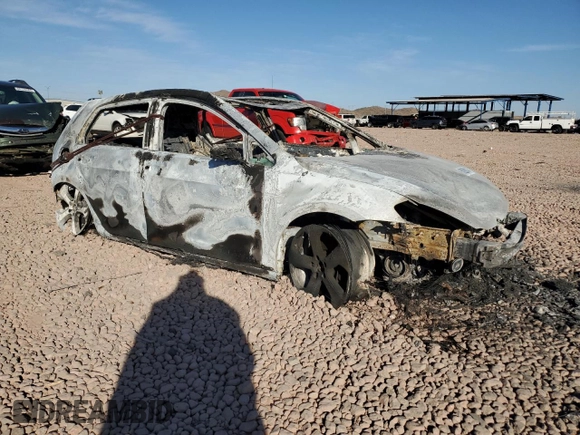 2016 Volkswagen Golf GTI SE with VIN 3VW5T7AU6GM033886, listed as a Copart auction lot 86286104 with 0 mi miles and Non Repairable. Bid and sale history available at carsss.com. Image 4.