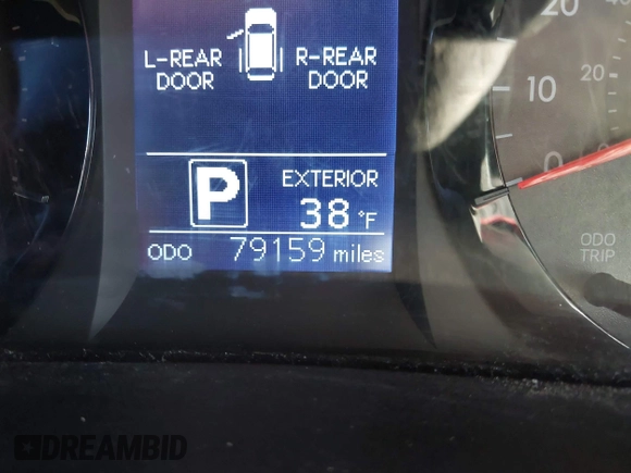 2017 Toyota Sienna L with VIN 5TDZZ3DC3HS828040, listed as a IAAI auction lot 41824384 with 76,159 mi miles. Bid and sale history available at carsss.com. Image 16.