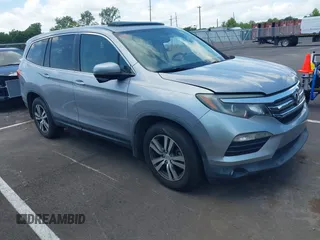 2018 Honda Pilot EX-L with VIN 5FNYF5H56JB003955, listed as a IAAI auction lot 42732433 with 116,613 mi miles and . Bid and sale history available at DreamBid. Image 1.