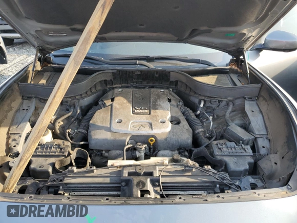2013 Infiniti FX with VIN JN8CS1MU7DM142343, listed as a Copart auction lot 49044635 with 182,106 mi miles and Salvage Title. Bid and sale history available at carsss.com. Image 13.