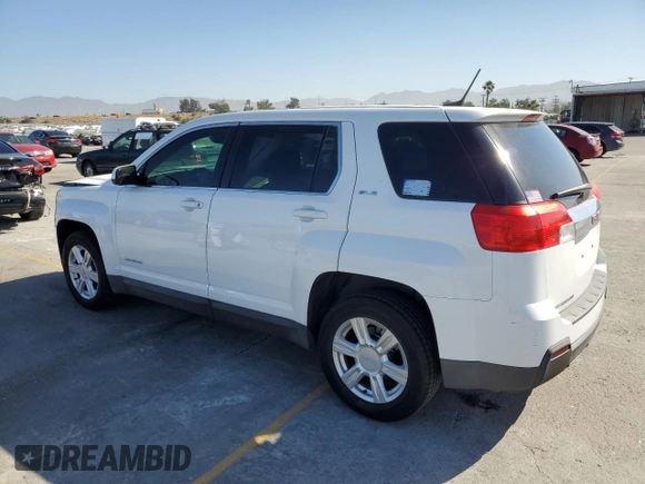 2014 GMC Terrain SLE with VIN 2GKALMEK4E6110663, listed as a Copart auction lot 61054615 with 91,175 mi miles and Salvage title. Bid and sale history available at DreamBid. Image 2.
