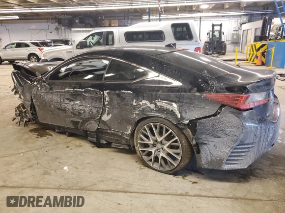 2018 Lexus RC 300 with VIN JTHS85BC3J5004391, listed as a Copart auction lot 42441935 with 62,633 mi miles and Salvage title. Bid and sale history available at DreamBid. Image 2.