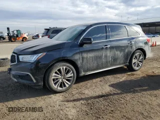 2018 Acura MDX w/Technology Pkg with VIN 5J8YD4H59JL021249, listed as a Copart auction lot 48711435 with 136,191 mi miles and Salvage Title. Bid and sale history available at carsss.com. Image 1.
