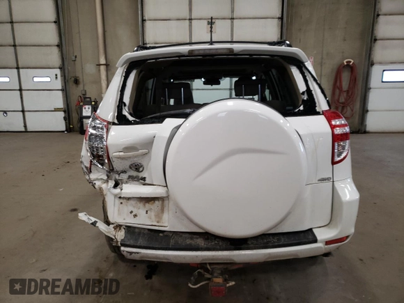 2011 Toyota RAV4 with VIN JTMBF4DV5B5041735, listed as a Copart auction lot 54152865 with 228,196 mi miles and Salvage Title. Bid and sale history available at carsss.com. Image 6.