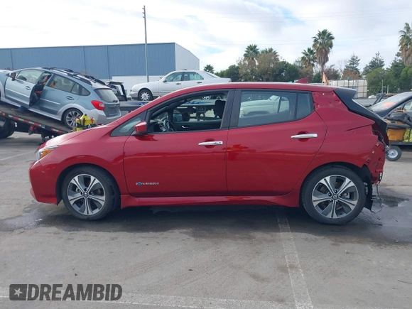 2019 Nissan LEAF SV z VIN 1N4AZ1CP2KC301692, wystawiony jako IAAI lot #41255433 z przebiegiem 36 916 mil mil oraz . Historia ofert i sprzedaży dostępna na DreamBid. Obrazek 15.