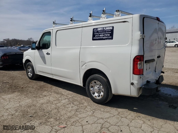 2014 Nissan NV SV with VIN 1N6BF0KY7EN106463, listed as a Copart auction lot 50240445 with 148,395 mi miles and Salvage Title. Bid and sale history available at carsss.com. Image 2.