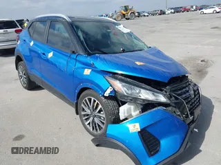 2023 Nissan Kicks SV with VIN 3N1CP5CV5PL502113, listed as a IAAI auction lot 41502927 with Not Provided miles and . Bid and sale history available at DreamBid. Image 1.
