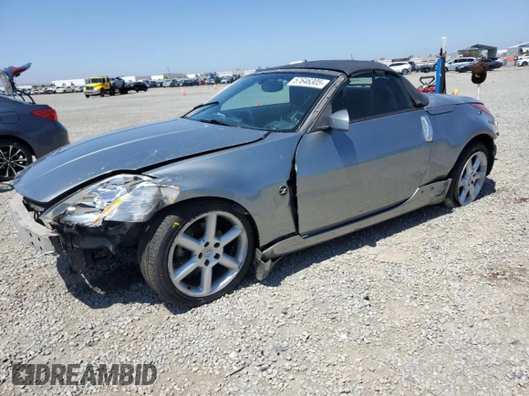 2004 Nissan 350Z Touring z VIN JN1AZ36A94T011081, wystawiony jako Copart lot #57646305 z przebiegiem 130 198 mil mil oraz Szkoda całkowita • Salvage title. Historia ofert i sprzedaży dostępna na DreamBid. Obrazek 1.