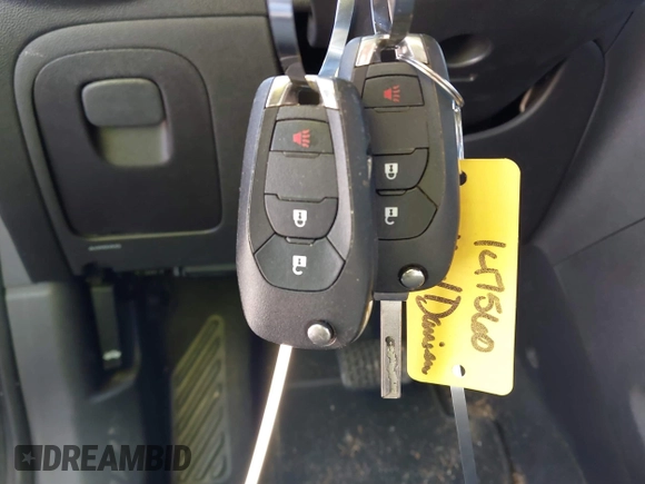2020 Chevrolet Trax LS with VIN 3GNCJKSB7LL126262, listed as a IAAI auction lot 41601045 with 54,820 mi miles and . Bid and sale history available at DreamBid. Image 11.
