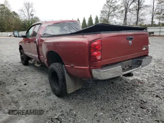 2007 Dodge Ram 3500 SLT with VIN 3D7MX48C27G740633, listed as a Copart auction lot 79478654 with 342,764 mi miles and Salvage Title. Bid and sale history available at carsss.com. Image 2.