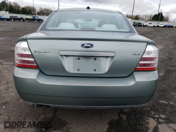 2008 Ford Taurus SEL with VIN 1FAHP24W28G161001, listed as a Copart auction lot 49408995 with 104,161 mi miles and Salvage Title. Bid and sale history available at carsss.com. Image 6.