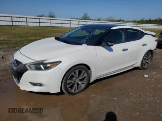 2016 Nissan Maxima SR z VIN 1N4AA6AP2GC417148, wystawiony jako Copart lot #50250555 z przebiegiem 106 456 mil mil oraz Szkoda całkowita • Salvage title. Historia ofert i sprzedaży dostępna na DreamBid. Obrazek 1.