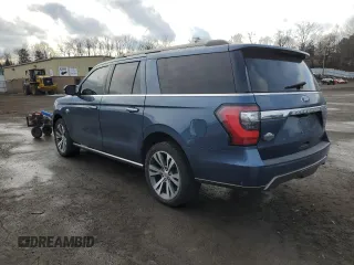 2020 Ford Expedition Max King Ranch with VIN 1FMJK1PT0LEA92850, listed as a Copart auction lot 88413115 with 52,652 mi miles and Salvage Title. Bid and sale history available at DreamBid. Image 2.