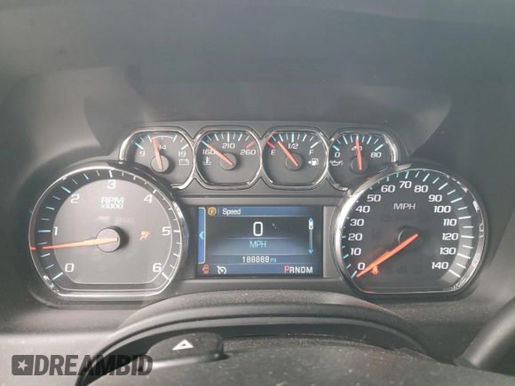 2015 Chevrolet Suburban LT with VIN 1GNSCJKCXFR278235, listed as a Copart auction lot 53805964 with 188,888 mi miles and Salvage Title. Bid and sale history available at DreamBid. Image 9.