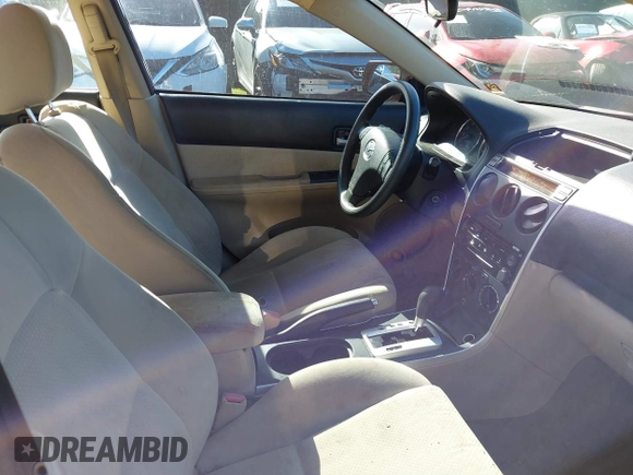 2007 Mazda 6 i Sport VE with VIN 1YVHP80C375M17496, listed as a IAAI auction lot 41169257 with 106,284 mi miles and . Bid and sale history available at carsss.com. Image 5.