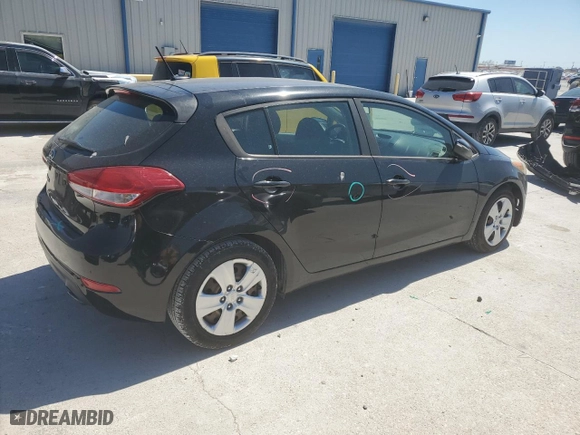 2016 Kia Forte 5-Door LX with VIN KNAFK5A89G5593762, listed as a Copart auction lot 48981265 with 0 mi miles and Salvage Title. Bid and sale history available at carsss.com. Image 3.
