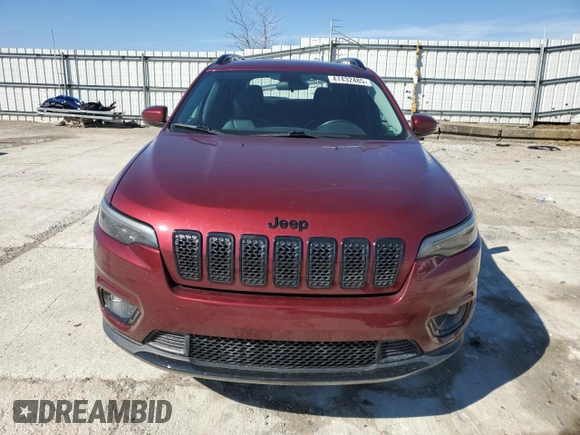 2019 Jeep Cherokee Altitude with VIN 1C4PJMLN4KD334814, listed as a Copart auction lot 47432485 with 105,536 mi miles and Salvage Title. Bid and sale history available at DreamBid. Image 5.