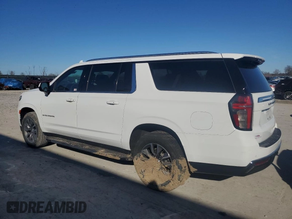 2022 Chevrolet Suburban LS z VIN 1GNSKBKD4NR211131, wystawiony jako Copart lot #46851175 z przebiegiem 47 808 mil mil oraz Szkoda całkowita • Salvage title. Historia ofert i sprzedaży dostępna na DreamBid. Obrazek 2.