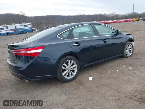 2015 Toyota Avalon Limited with VIN 4T1BK1EB1FU170934, listed as a IAAI auction lot 41618031 with 124,854 mi miles and . Bid and sale history available at DreamBid. Image 4.