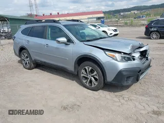 2022 Subaru Outback Limited z VIN 4S4BTANC5N3168727, wystawiony jako IAAI lot #42123174 z przebiegiem 59 621 mil mil oraz . Historia ofert i sprzedaży dostępna na DreamBid. Obrazek 1.