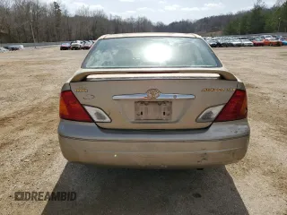 2001 Toyota Avalon XL w/Bucket Seats with VIN 4T1BF28B51U162835, listed as a Copart auction lot 49166615 with 305,832 mi miles and Salvage Title. Bid and sale history available at carsss.com. Image 6.
