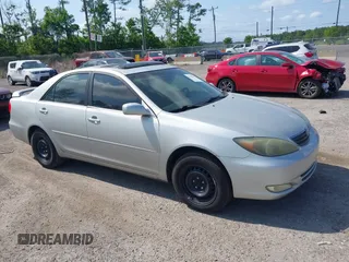 2003 Toyota Camry LE with VIN 4T1BE32K63U752904, listed as a IAAI auction lot 42142677 with 112,895 mi miles and . Bid and sale history available at DreamBid. Image 1.